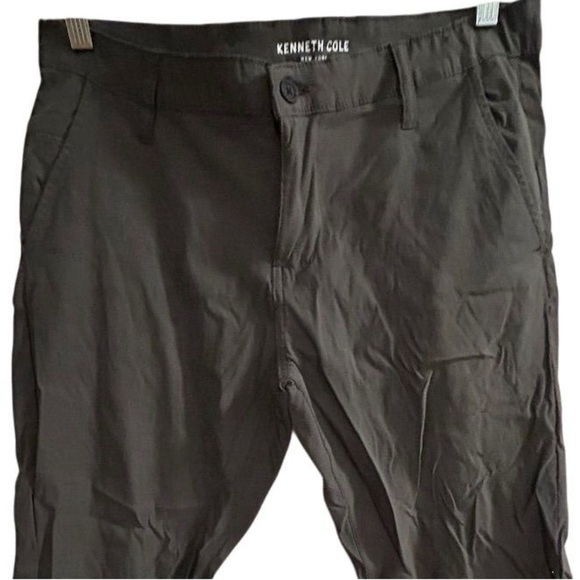 Kenneth Cole Men's Gray Dress Pants Size 32x30 Classic Fit Straight Leg - Picture 2 of 8